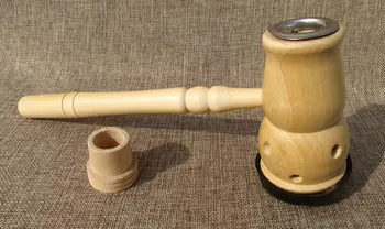 

Solid wood detachable Gourd moxibustion apparatus aromatherapy Umbilical therapy instrument