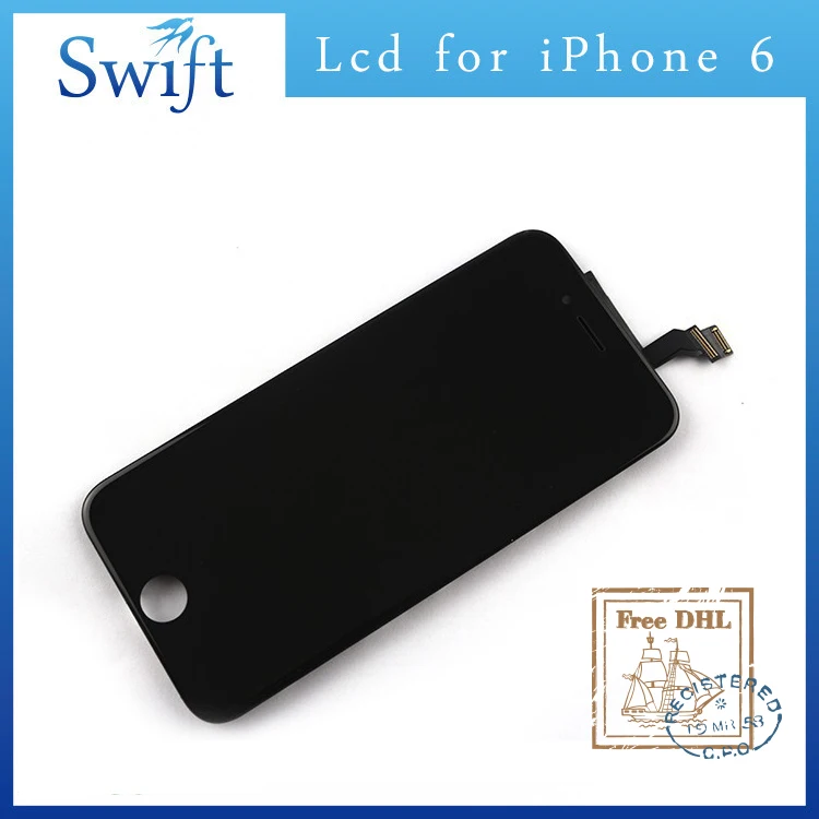 10PCS shenchao Screen For Iphone 6 LCD Replacement Assembly for iphone 4.7 inch AAA OEM quality LCD+screen Free shipping | Мобильные