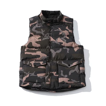 

Autumn and Winter New High Quality Mens Warm Vest Fashion Wild Thickened Vest Loose and Comfortable Vest Size M-5XL