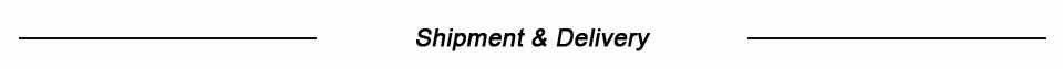 Shipment & Delivery 2