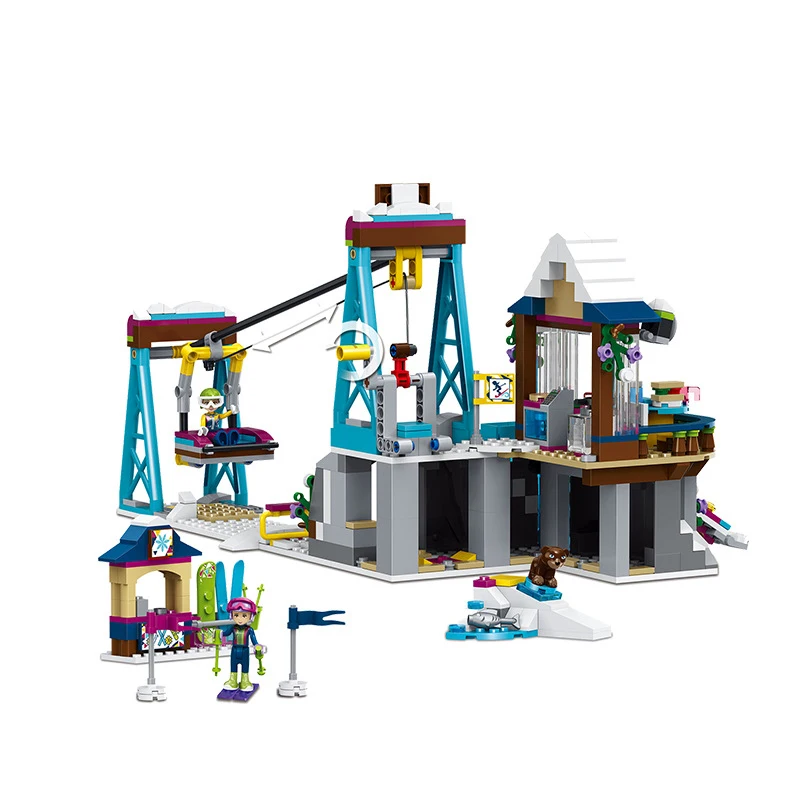 

632pcs Building Blocks Toy Compatible With Legoingly Boys Friends City Girls Series Figures Bricks Amusement Park for Children