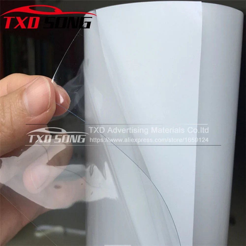 

20CM X 15Meters/Roll Rhino Skin Car Bumper Hood Paint Protection Film styling Vinyl Clear Transparence Film