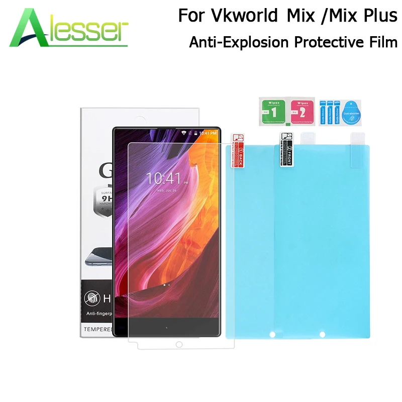 

Alesser For Vkworld Mix Mix Plus Anti-Explosion Protective Film Ultra-Thin Front Glass Screen Protector For Vkworld Mix Mix Plus