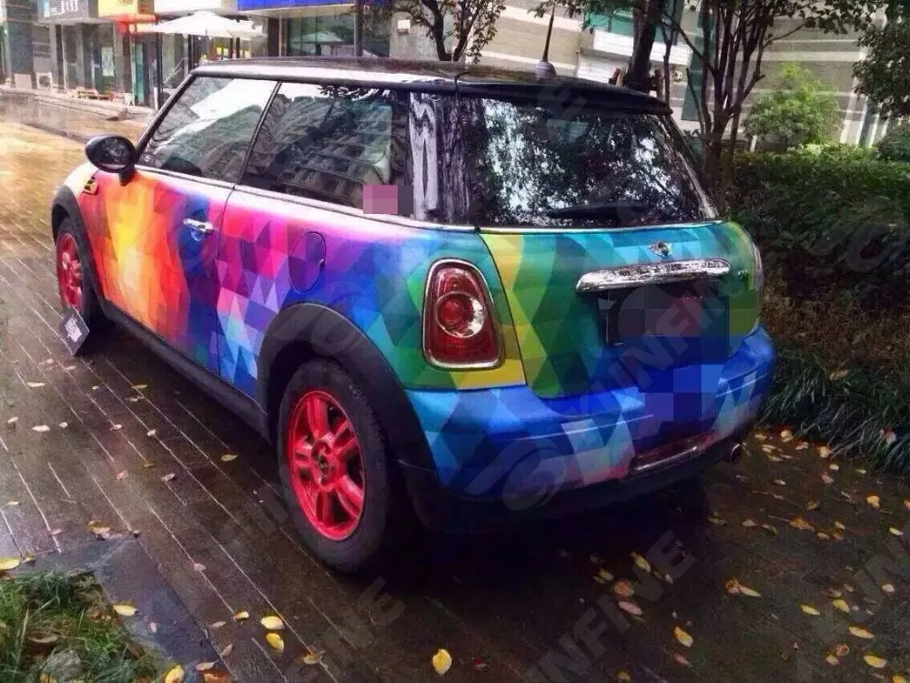 Coloful Car Vinyl film 4
