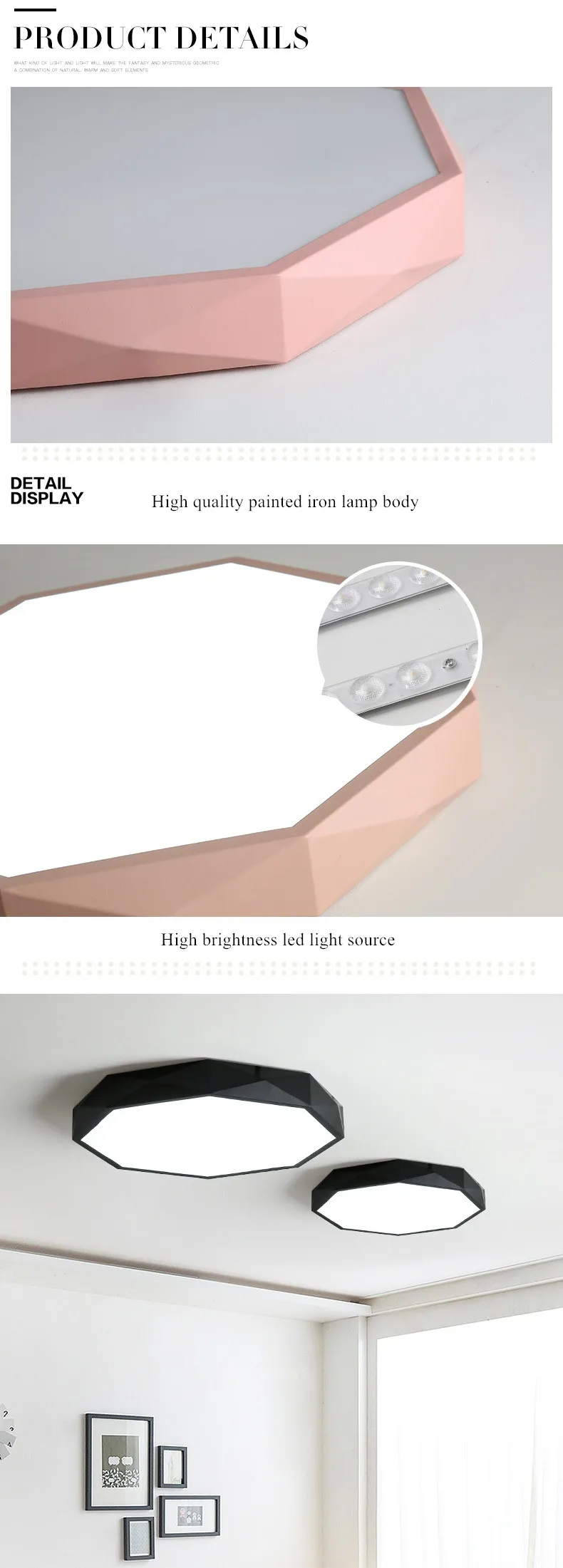 ultra thin lights ceiling lamp 9
