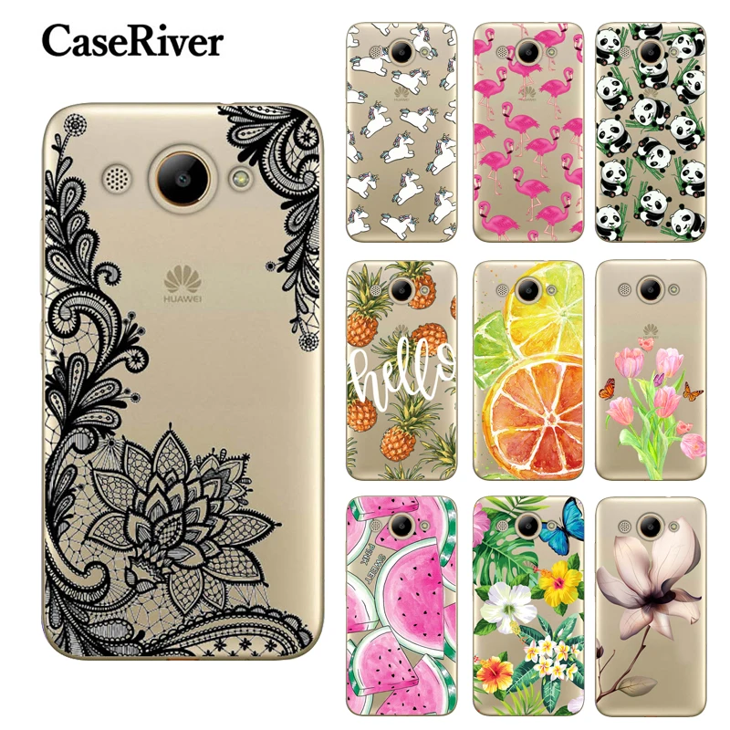 

CaseRiver Huawei Y3 2017 Case Cover Silicone Phone Fundas Y3 2017 Case Soft Back Protective Case Huawei Y3 2017 CRO-L22 CRO-L02