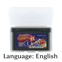

32 Bit Video Game Cartridge Kurukuru Kururuin Console Card US Version English Language Support Drop Shipping