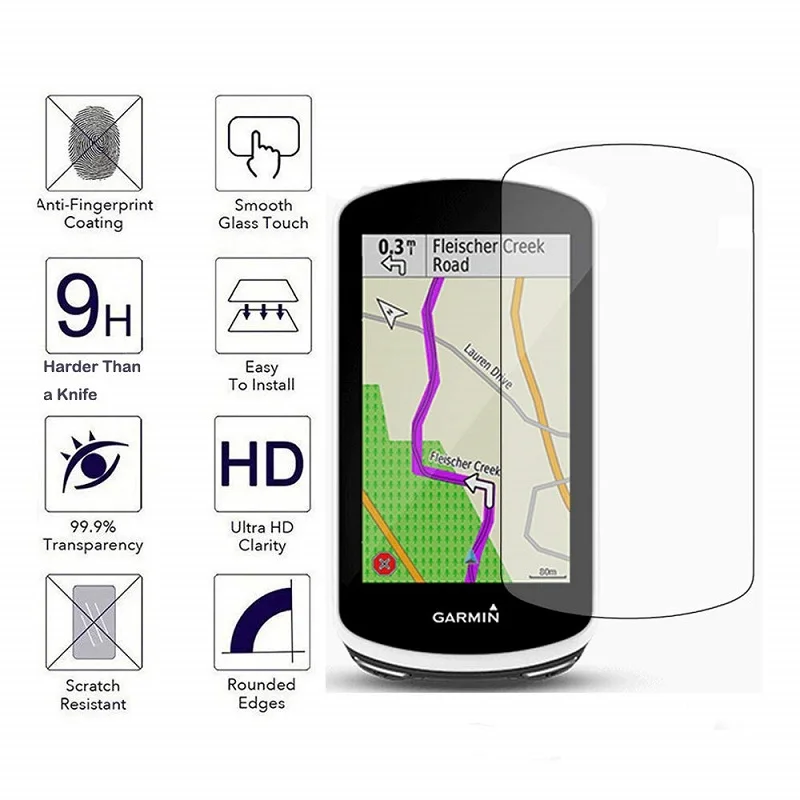 VSKEY 10 шт закаленное стекло для Garmin Edge 1030 протектор экрана gps горный велосипед защитная пленка