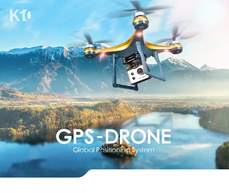 K10 gps 5G Wifi FPV RC Дрон с регулируемой камерой 720 P/1080 P 25 минут время полета низкая мощность возврат вертолет RC Квадрокоптер игрушки