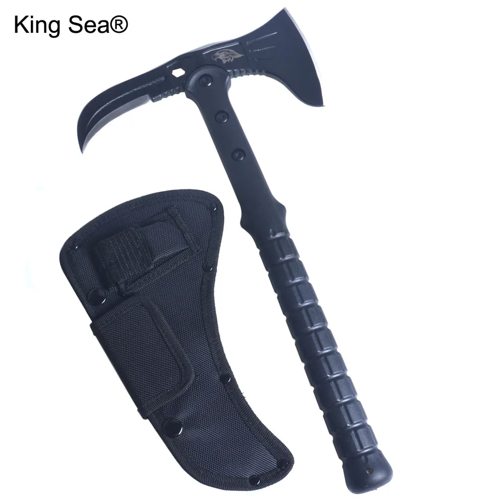 King Sea Eagle Style Tactical axe High Quality Tomahawk Outdoor Hunting Camping Axe Fire Axes
