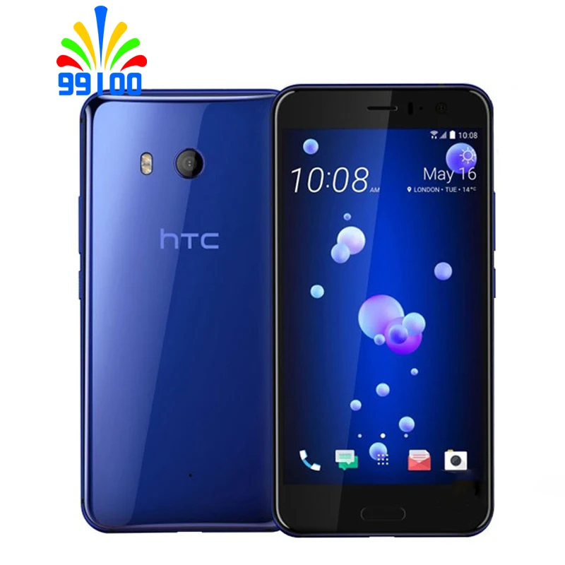 HTC U11 смартфон с 5 дюймовым дисплеем восьмиядерным процессором Qualcomm 835 ОЗУ 4 Гб ПЗУ