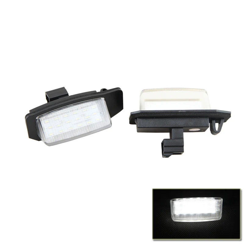 Buy 2x Car Led Number License Plate Lamp Lights For