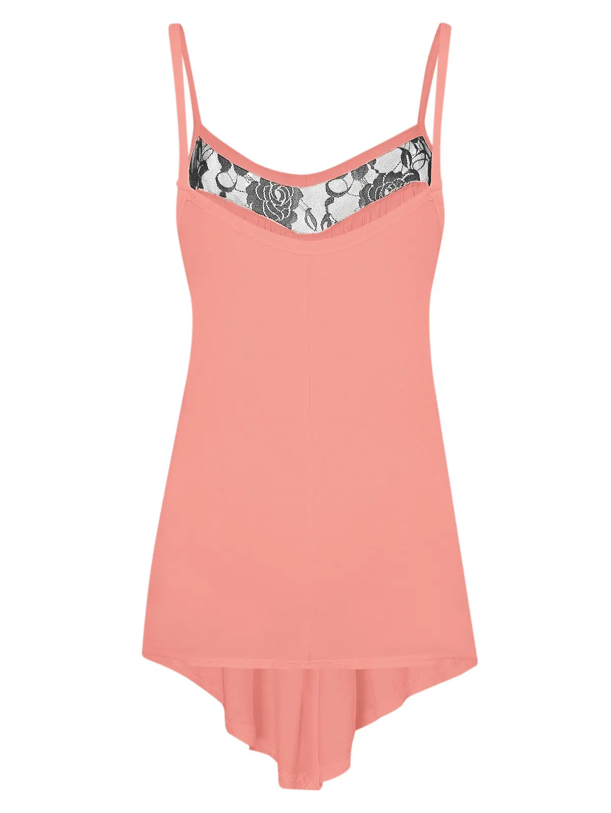 Rosegal Plus Size Women Tops Lace Panel Bowknot Embellished Cami Top Retro Bow Summer Tank Top femme Blusas
