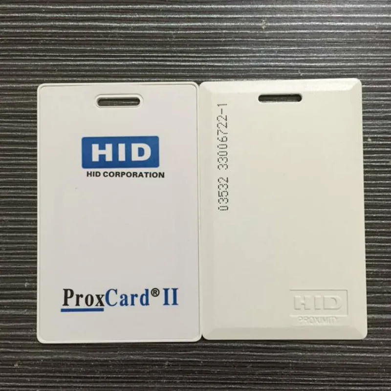 Подлинная HID ProxCard II 1326 LMSMV раскладушка Бесконтактная карта для контроля доступа стандарт 26 бит формат H10301