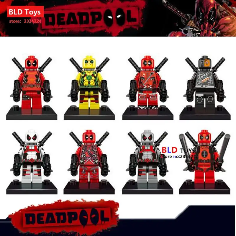 8PCS-New-Comics-DC-Marvel-SuperHeroes-Av