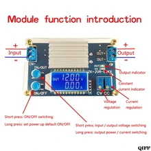 Прямая поставка и 12A понижающий модуль Регулируемый понижающий блок питания с цифровым ЖК-дисплеем APR28