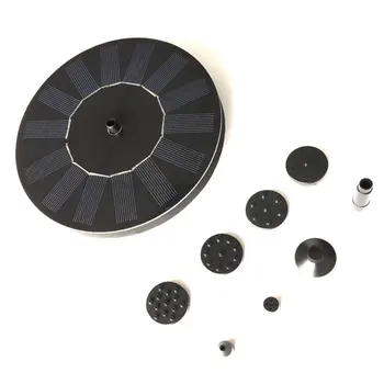 

Outdoor Solar Powered Bird Bath Water Fountain Pump For Pool Garden Aquarium