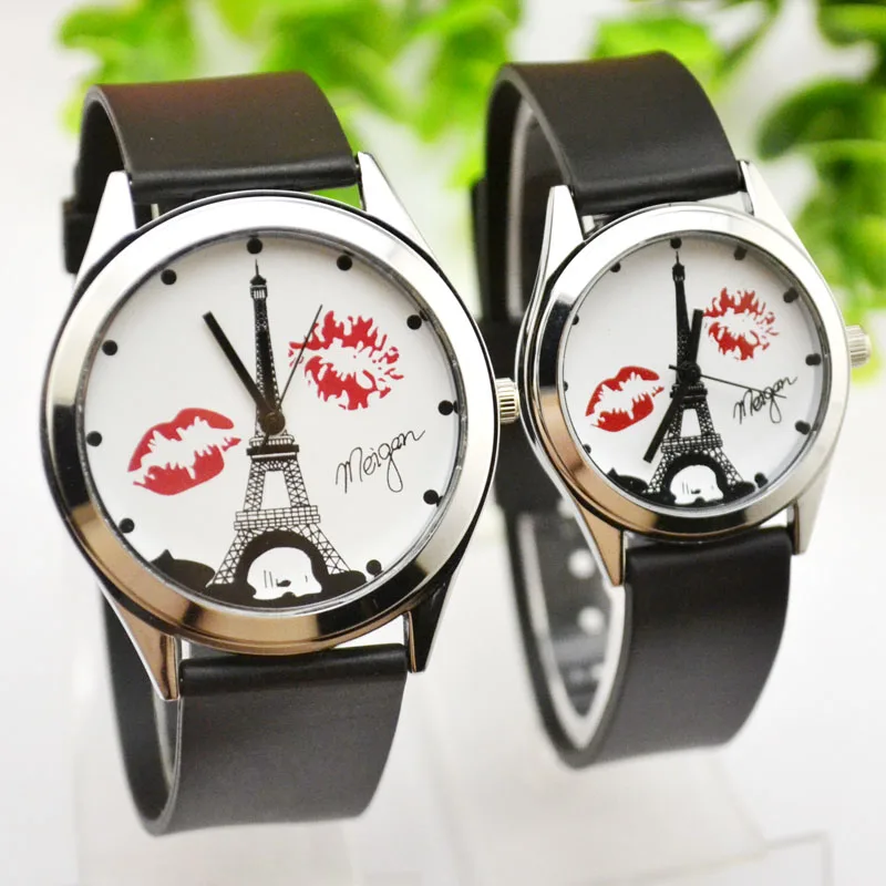 

The new fashion Korean version of the tide is simple red silicone strap, round fashion couples direct manufacturers direct sales