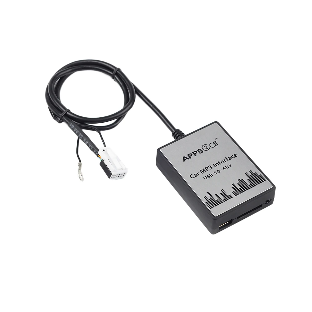 Автомобильный MP3 Интерфейс USB SD AUX цифровой музыкальный чейнджер для Seat Leon 2006-2010