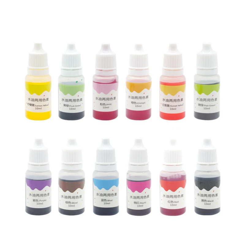 

New 10ml Handmade Soap Dye Pigments Base Color Liquid Pigment DIY Manual Soap Colorant Tool Kit VN 68
