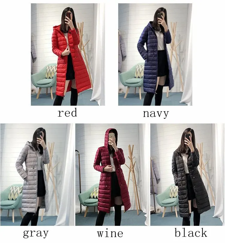Бренд NewBang, пуховики для женщин, зимний пуховик, женское длинное пальто с капюшоном, ветронепроницаемое длинное пуховое пальто, плотное теплое пальто