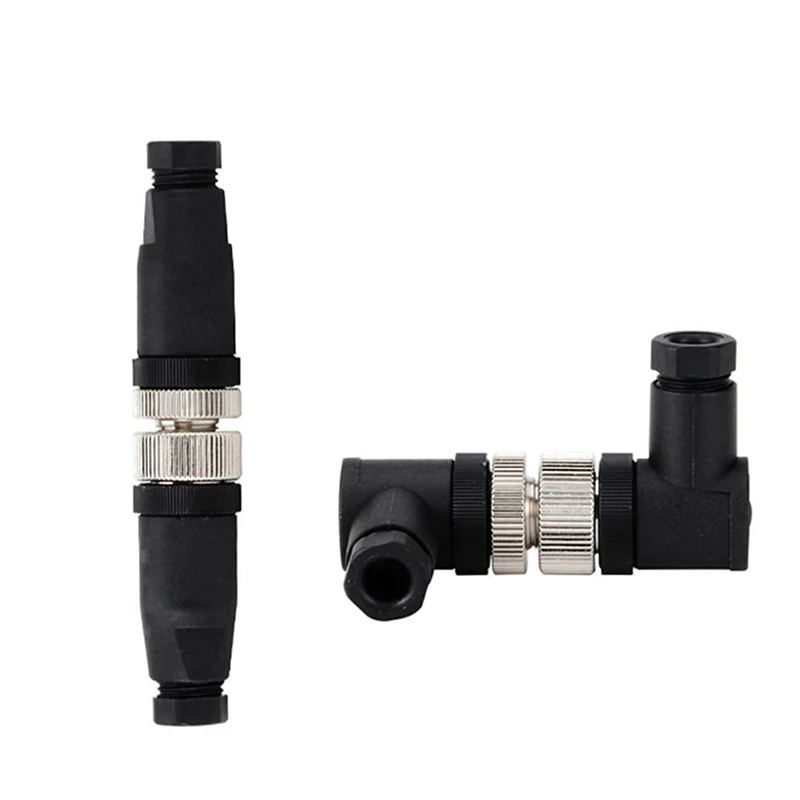 

PG7 Sensor Connector IP67 3/4/5 Pin Male/Female Straight/Right Angle M12 Plug