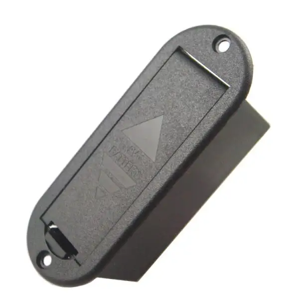 Active Guitar Bass Pickups Accs Flat Mounting 9v Battery Holder Cover Musical Instrumenmt for Electric Guitar Bass Active Pickup