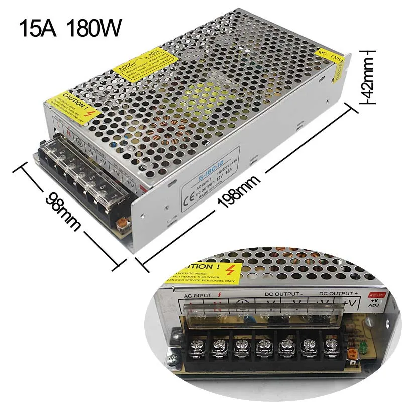 15A 180W led driver