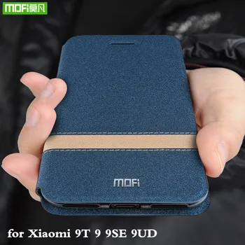 

For Xiaomi 9 Case 9SE Cover for Mi 9T Explorer Xiomi 9 SE Housing Mi9 MOFi Silicone Xiaomi9 TPU PU Leather Book Stand Folio
