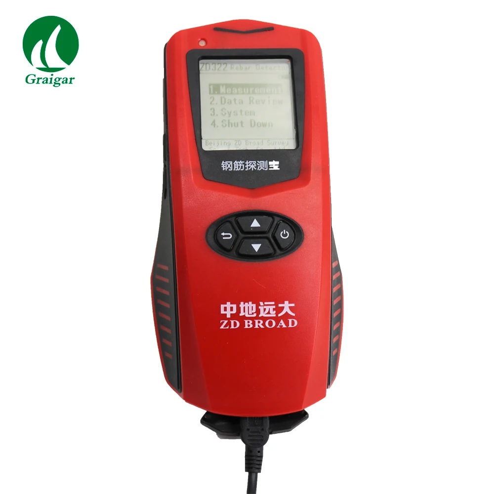 

New High Precision ZD322 Portable Integrated Steel Bar Scanner Concrete Protective Layer Tester Rebar Detector