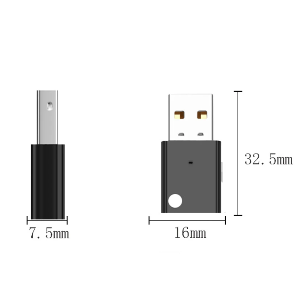 Автомобильный радиоприемник, подключение к компьютеру, Универсальный USB адаптер, передатчик, беспроводной Bluetooth 4,0, портативный динамик, аудио звук