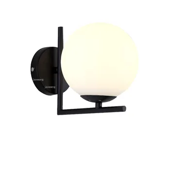 

Nordic Glass Wall Lamp Lamps Luminaire Wall Light Fixtures Bathroom Light Bedroom Lamp Wall Sconces Bedside Light Fixtures