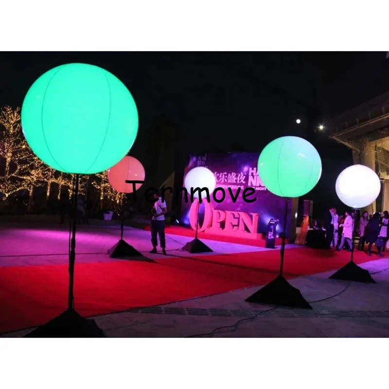 

LED lighting inflatable tripod balloon display column led lighting inflatable air standing balloon