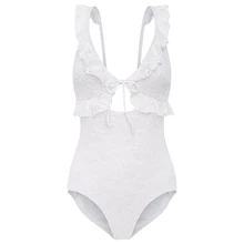 Г. пикантные комплект бикини одна деталь Ins дизайнер Push Up Австралия леди Раффлед кружево Роскошные бразильский для женщин пляжные купальн