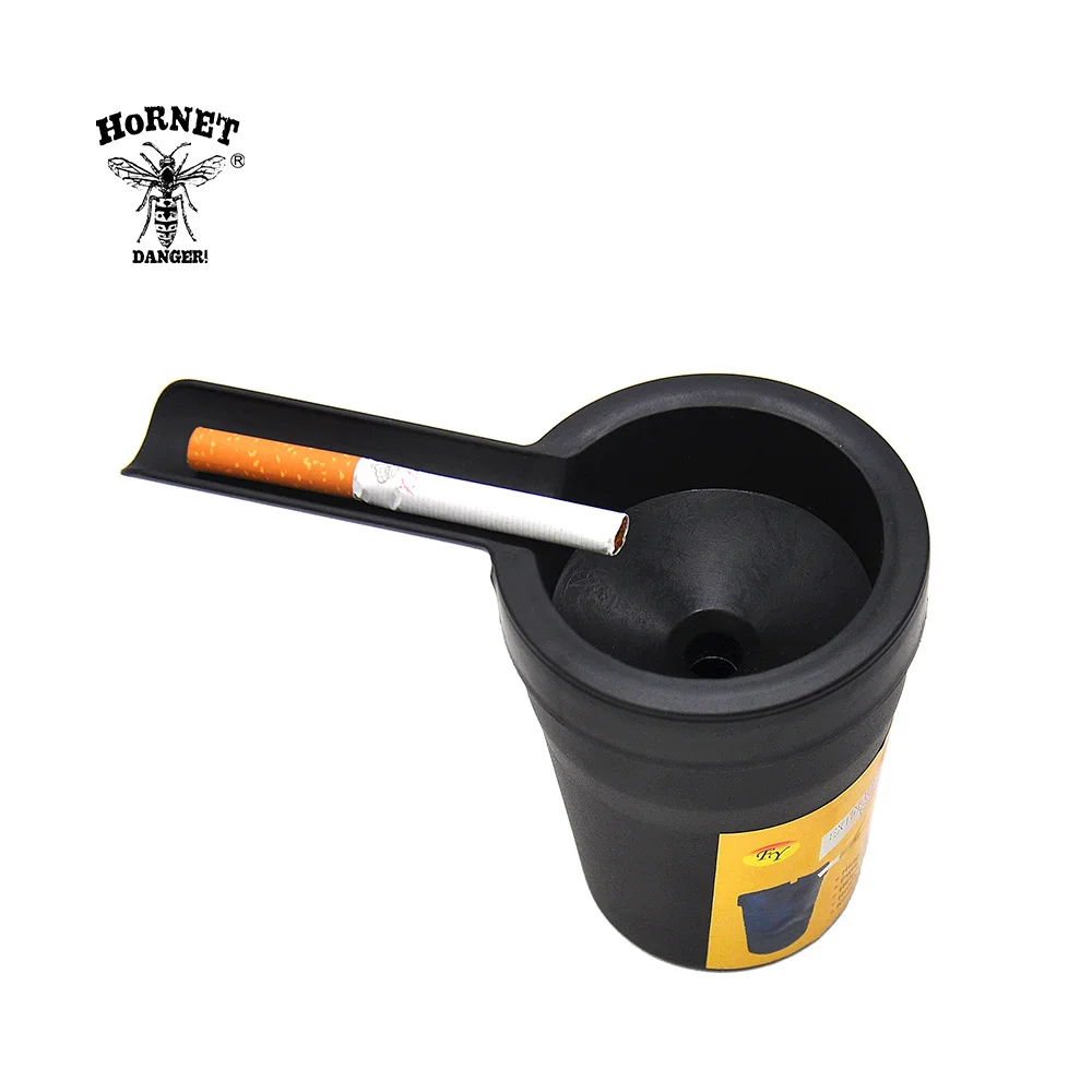 

HORNET Muti-Function ABS Plastic Extinguishing Cigarette Ashtray Cigarette Cup Car Butt Bucket Smoke Ash Holder Stand Buckets