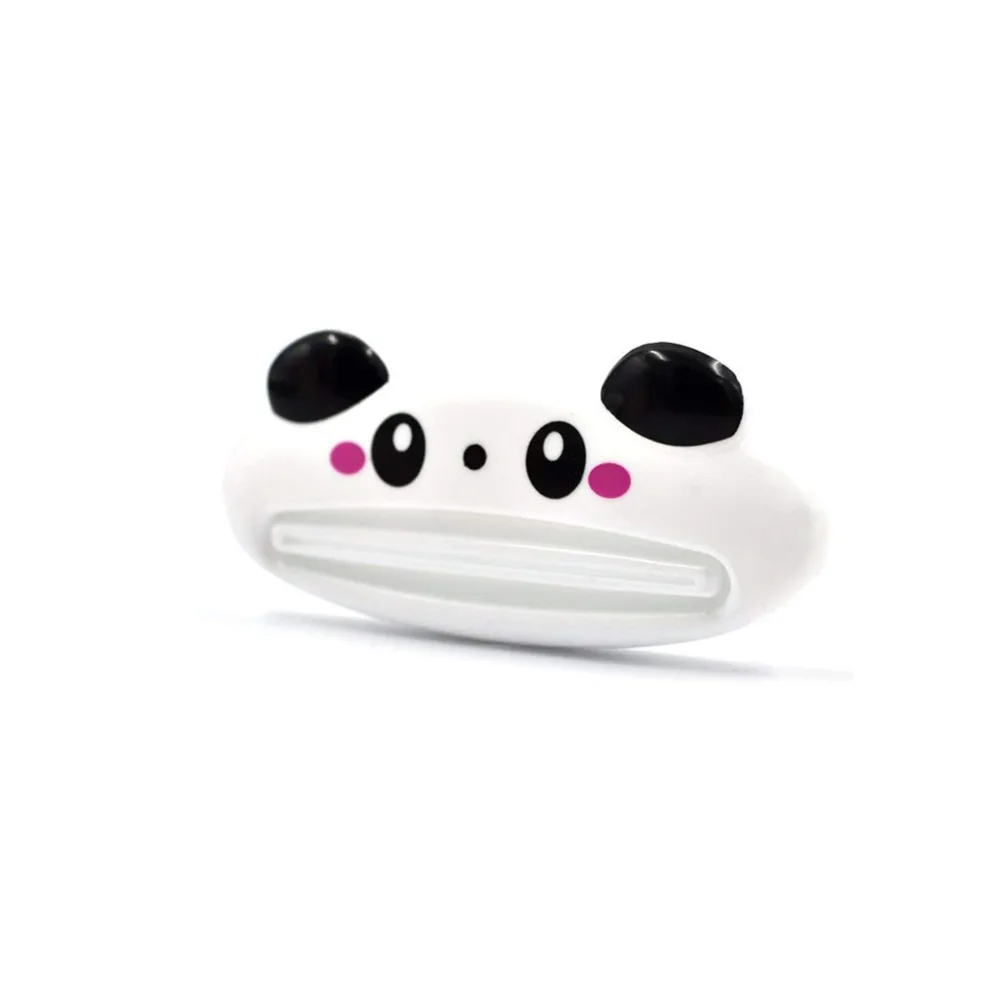 10pcs/lot Portable Cartoon Toothpaste Squeezer Bathroom Accessories Toothpaste Dispenser Home Tube Rolling Holder Easy Press