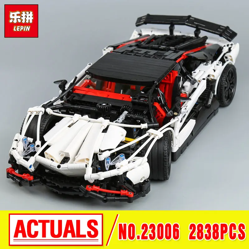 

Lepin 23006 Genuine MOC Technic Series The Super Racing Car Set MOC-3918 Building Blocks Bricks Educational Toys Boy Gifts Mode