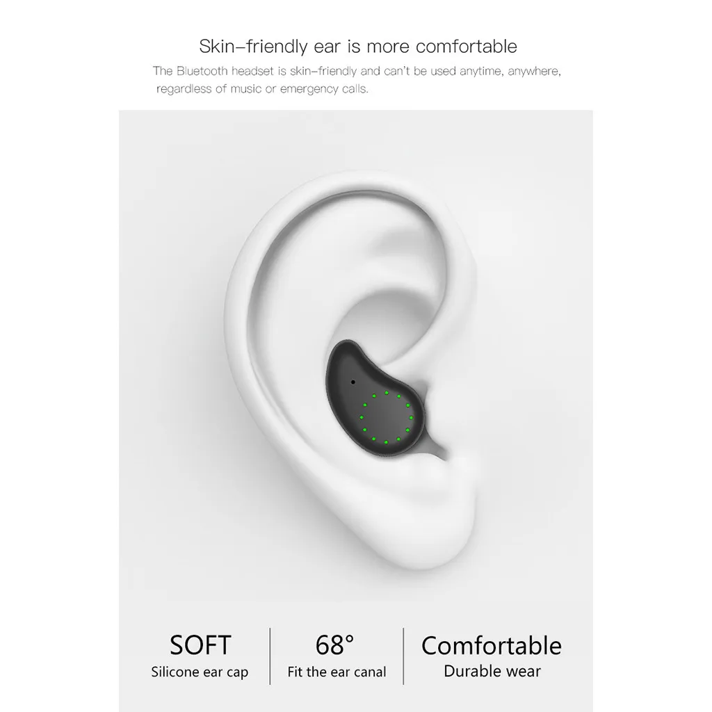 HIPERDEAL TWS Bluetooth гарнитура 5,0 БЕСПРОВОДНЫЕ стереофонические Бизнес Спортивные стерео мини гарнитура Jy5
