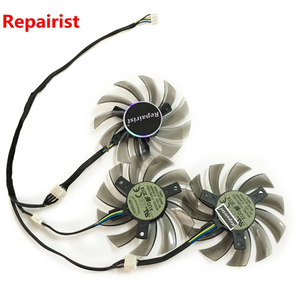 3 шт./лот HD7950 HD7970 GPU кулер вентилятор для GIGABYTE GV R795UD 3GD R797OC HD 7950/7970 Видеокарта