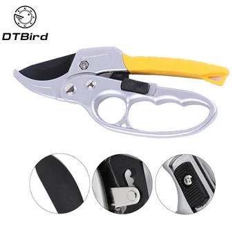 

Gardening Pruning Shear Anti-slip Garden Scissors Grafting Tool Fruit Tree Plant Scissor Branch Pruner Trimmer Secateurs Tools