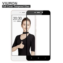 Для Xiaomi Redmi 4А Закаленное Стекло Полный Обложка Протектор Экрана для Xiomi Redmi 4А Полное Покрытие Переднее Стекло Фильм с Чистой Комплект