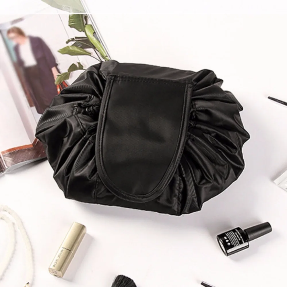 

New Women Travel Makeup Bag Drawstring Cosmetic Pouch Toiletry Case Wash Organizer Storage Pouch Drawstring Bag