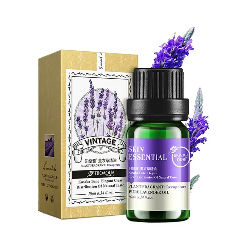 

10ml Natural Plant Flowers Essential Oil Natural Therapeutic Grade Moisturizing Oils Lavender Rose Tea Tree