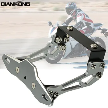 

R QIANKONG Registration License Plate Bracket Holder For HONDA PCX125 PCX150 MSX125 HORNET CBR 600 F2 F3 F4 F4i CBR600RR CB1000R