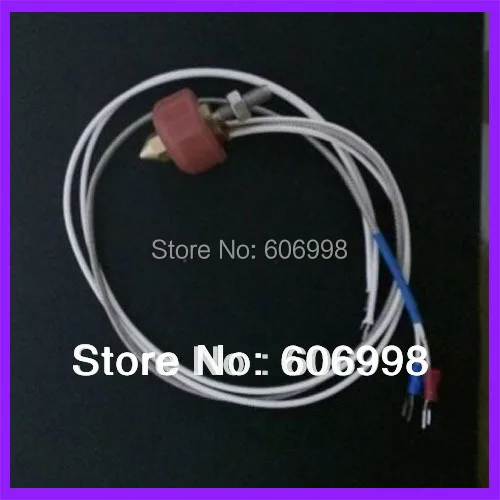 

0.4mm 12V Nozzle Extruder Heating Print Head with Thermocouple Cable for 3D Printer
