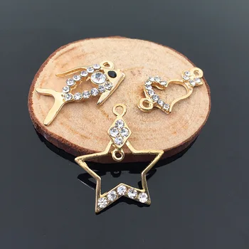 

Hot Sale wholesale 20pcs/lot Wedding Diamond crystal Button rhinestone Button DIY hair decoration garment craft Accessories YC67