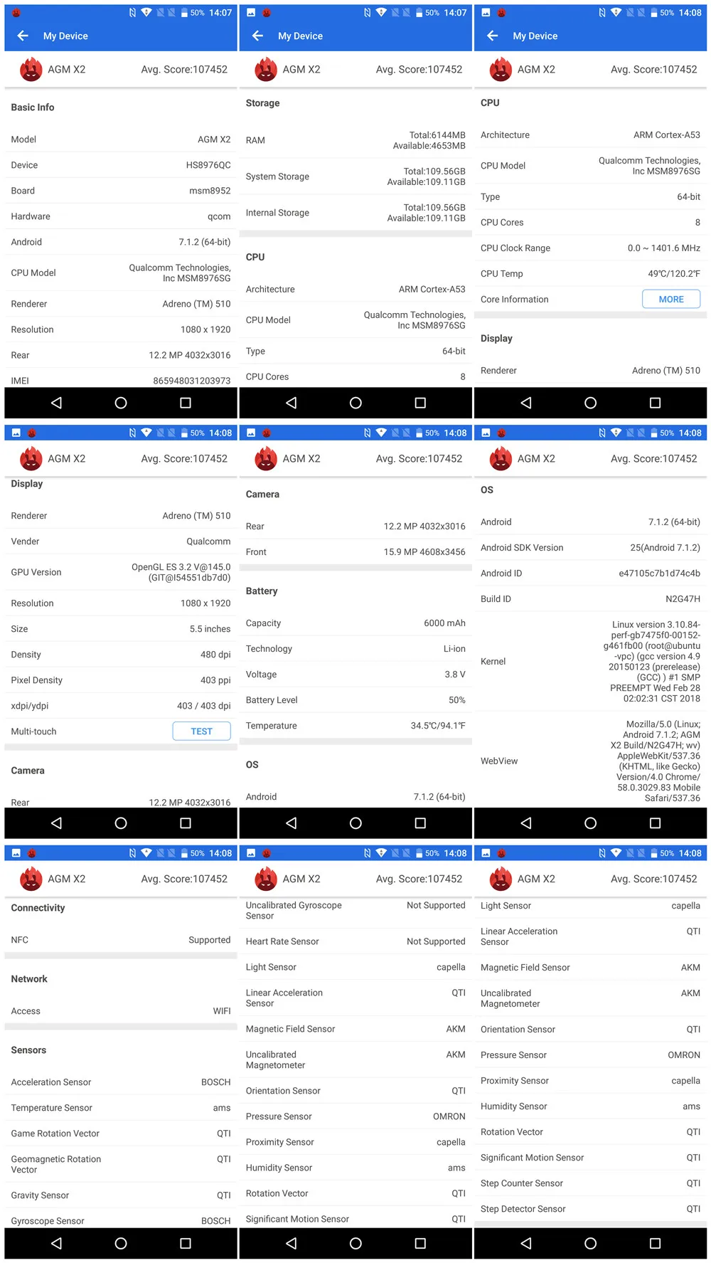x2 128gb ANTUTU 