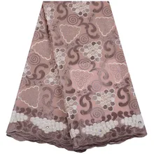 Высококачественная африканская кружевная ткань, модные швейцарские кружева из вуали, швейцарские хлопковые сухие кружева, африканские платья для женщин A1480