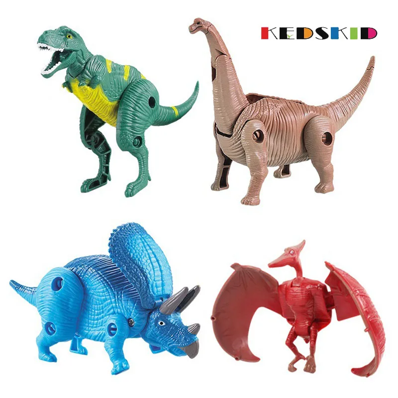 4 styles Original genuine big Plastic Dinosaur egg toys for model