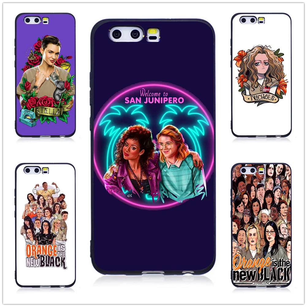 Orange Is the New Black Netflix TV Soft TPU Phone Case For Huawei P8 Lite P9 2017 Cover P10 P20 Coque | Мобильные телефоны и